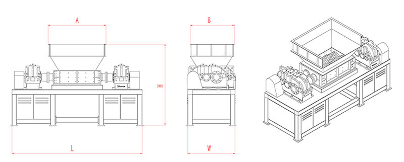 <a href='http://snowstop.com.cn/ssxl/1621.html' target='_blank'><span>壓塊撕碎機</span></a>結(jié)構(gòu)